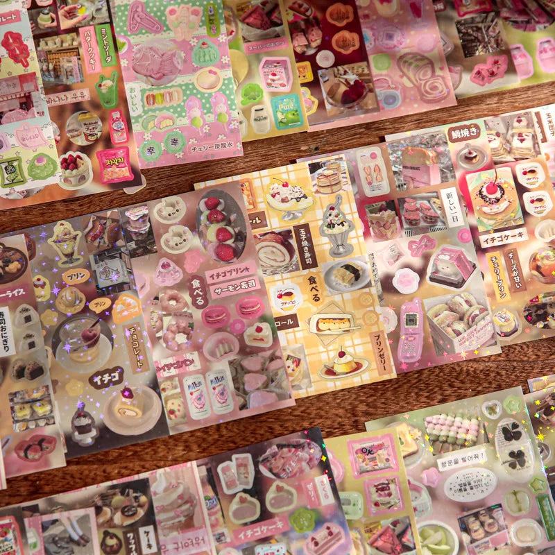 Japanese Cute Retro Sticker Book