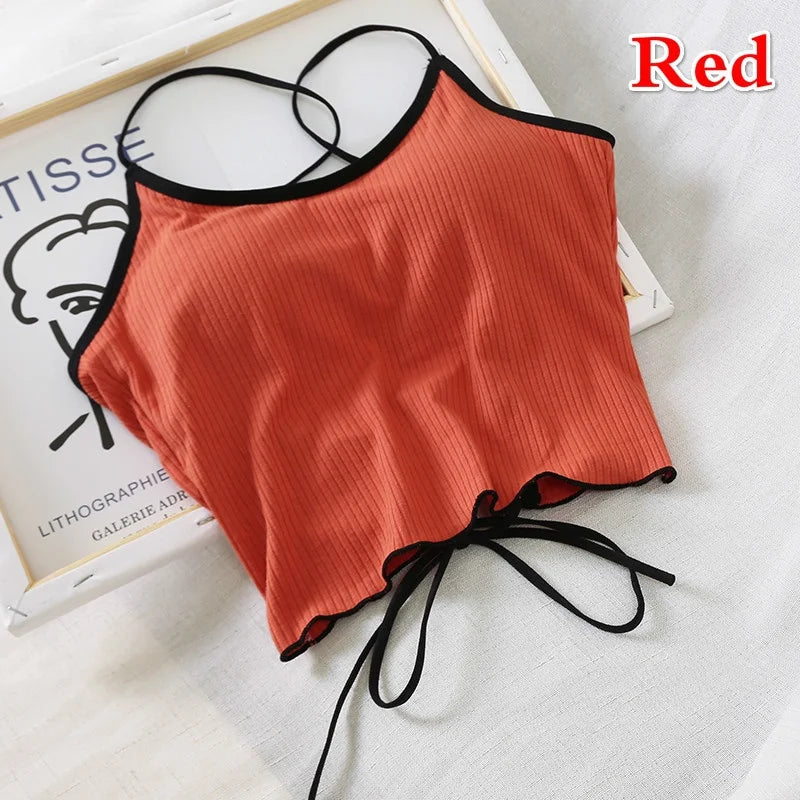 Open Back One Size Crop Top
