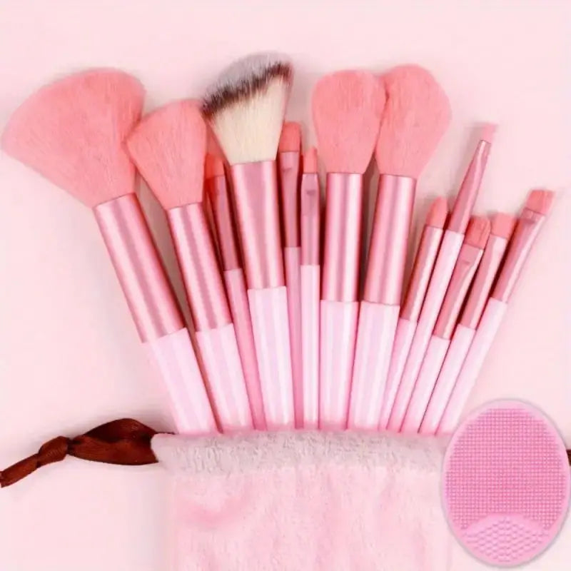 Soft Makeup Brush Set
