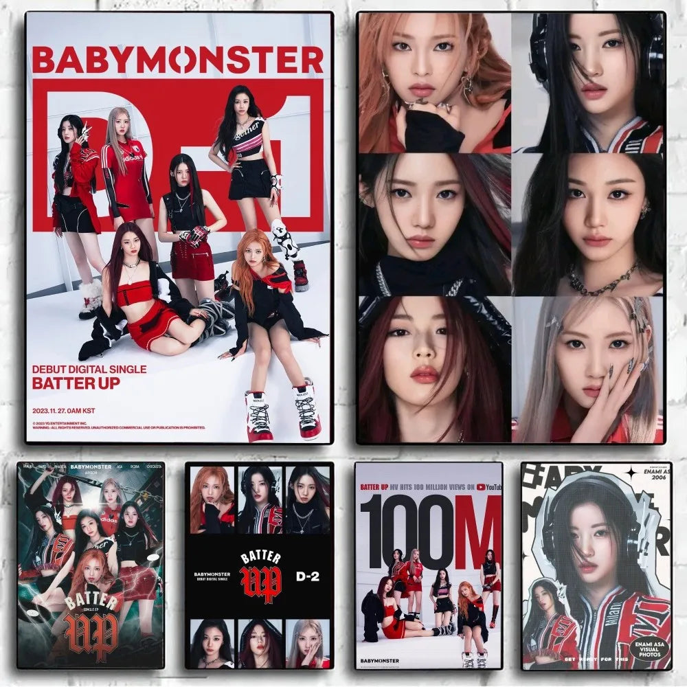 Babymonster "Batter Up" Posters