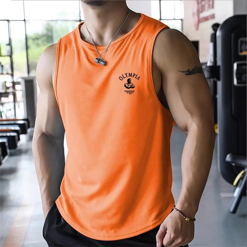 Summer Mesh Training Tank Top