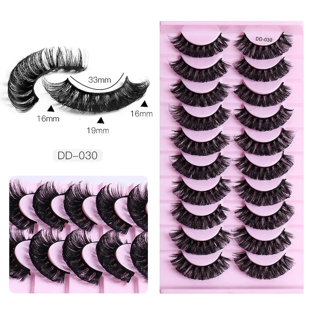 Russian Strip Lashes 10 pairs