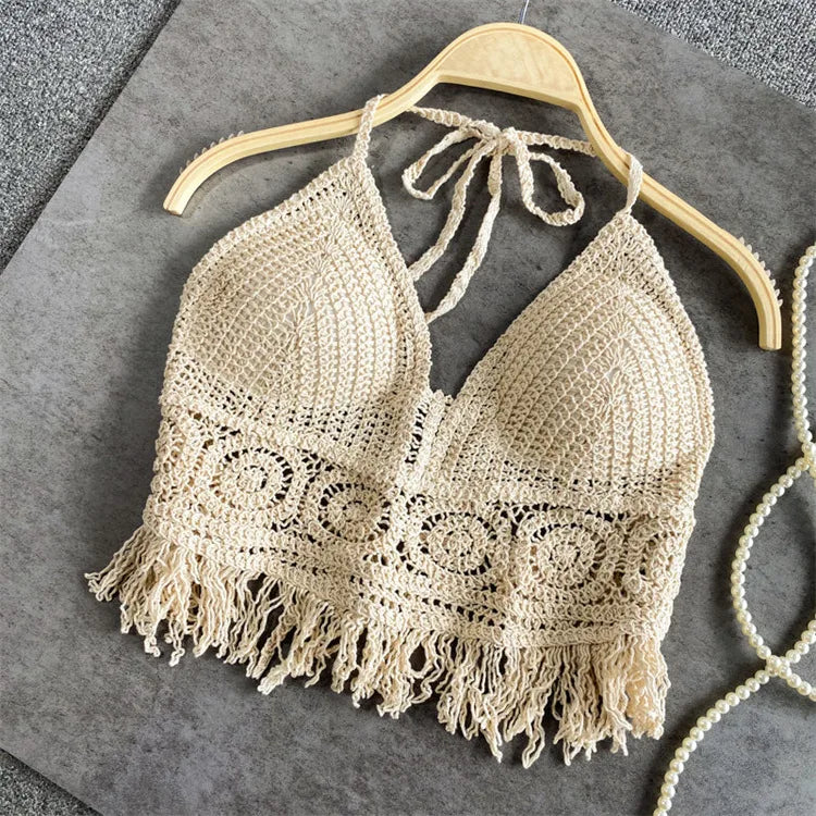 Women Crochet Tank Top