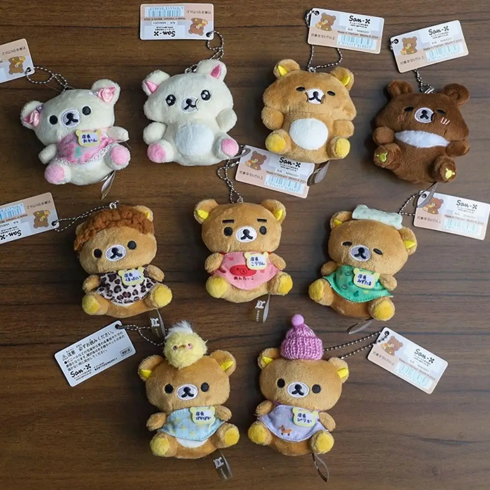 Small Plush Bear Pendant