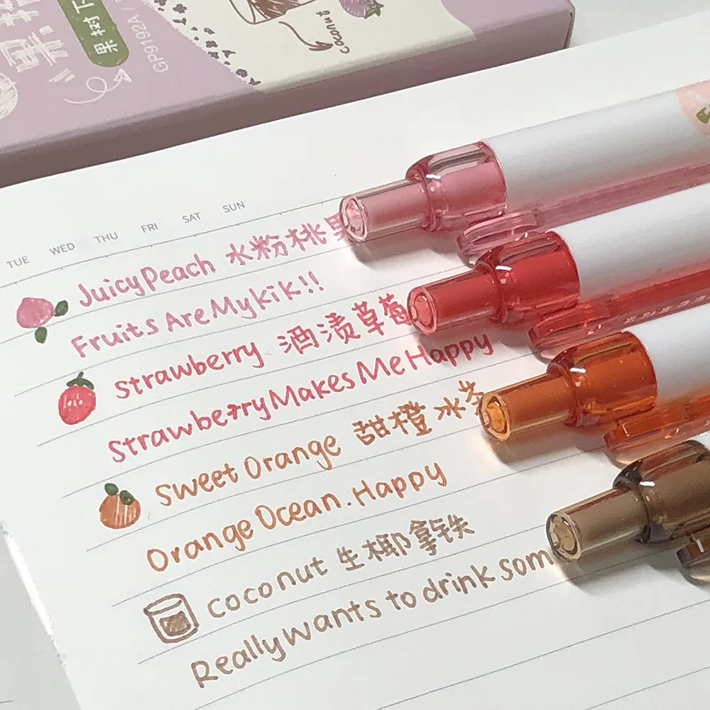 Fruit Scent Colored Gel Pens