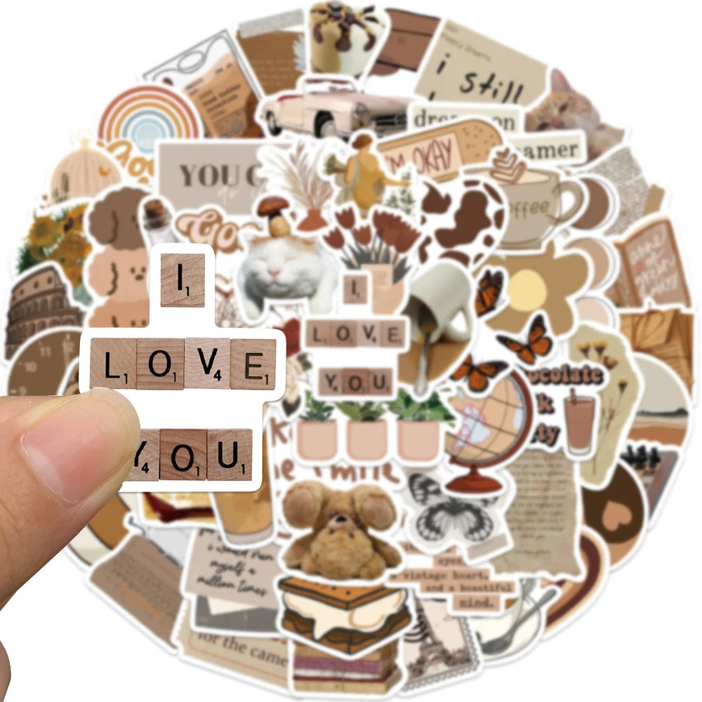 Aesthetic Cartoon Stickers