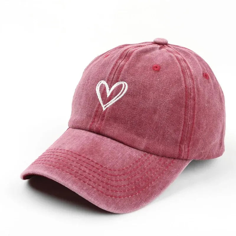 Cute Heart Hat
