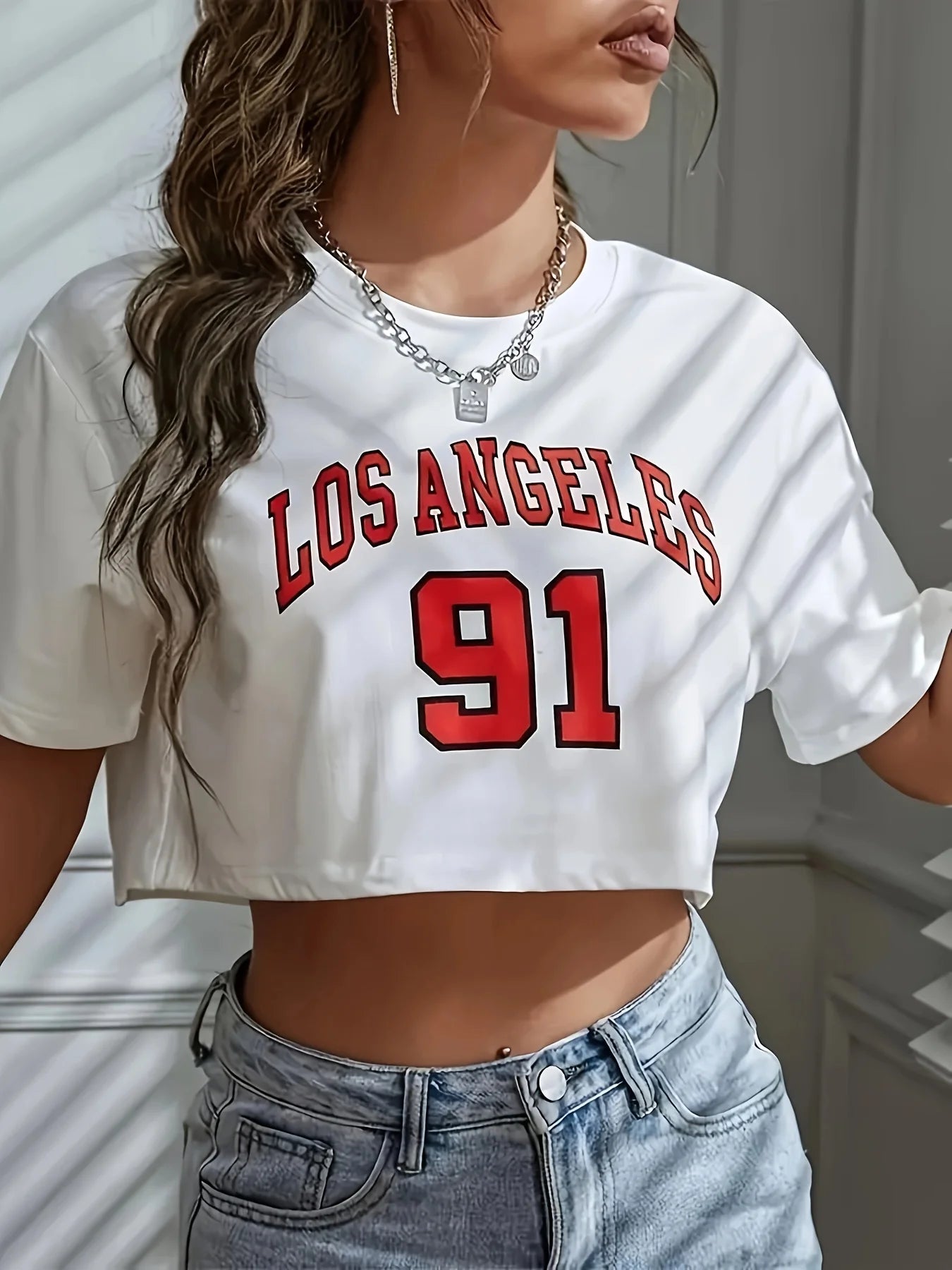 Los Angeles Crop Top