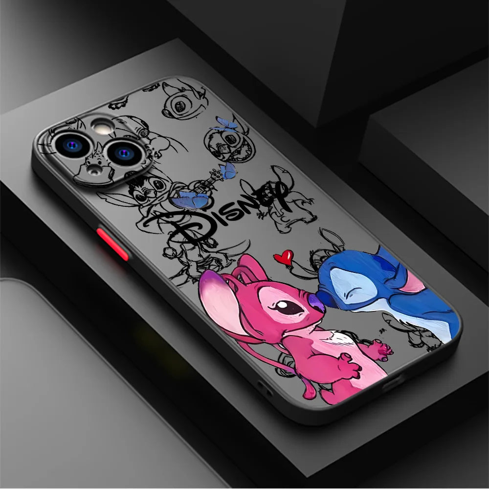 Cute Stitch The Baby Disney Case for iPhone