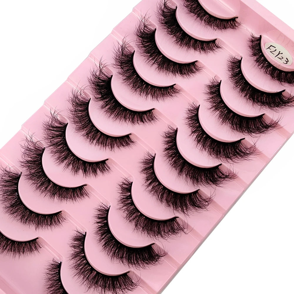 Faux Mink Natural Eyelashes 10pairs