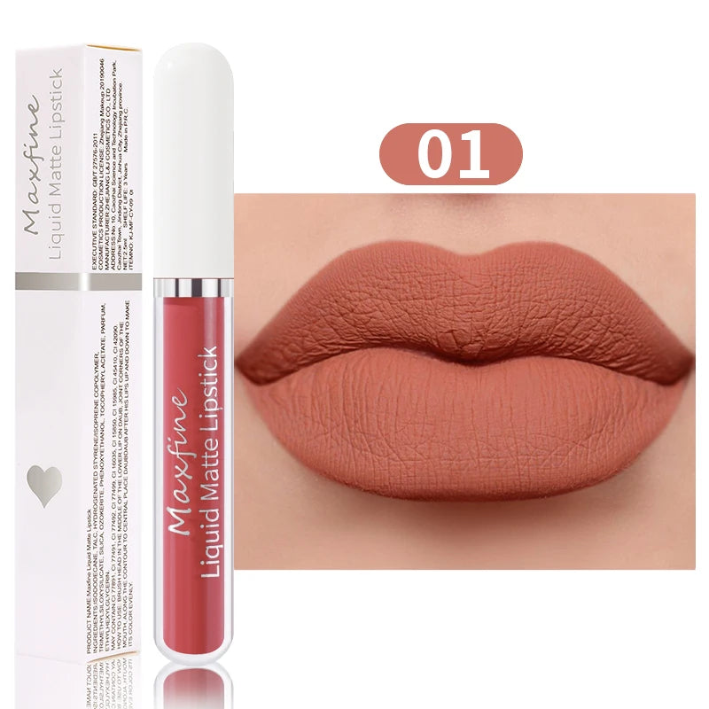 Maxfine Matte Waterproof liquid lipstick