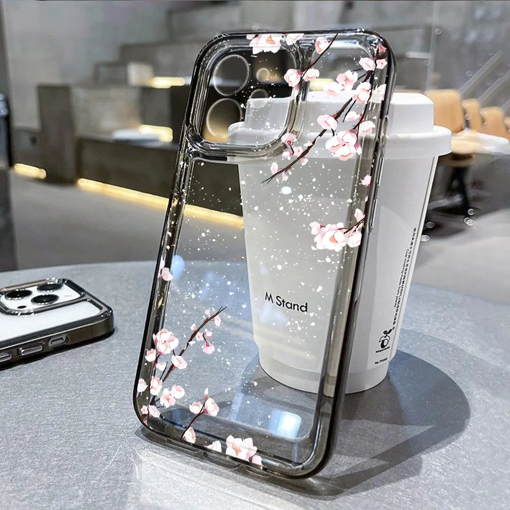 Floral Phone Case For iPhone