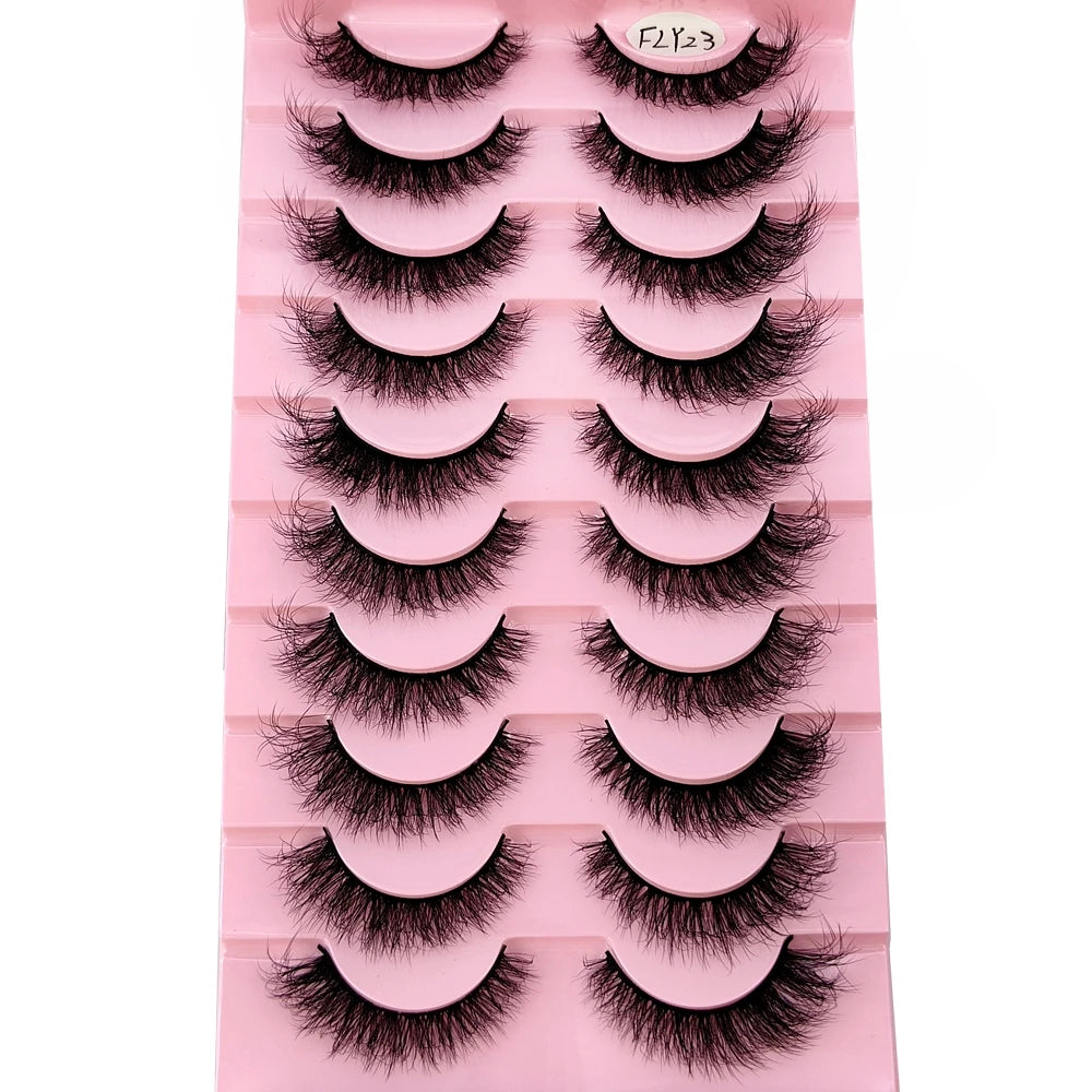 Faux Mink Natural Eyelashes 10pairs