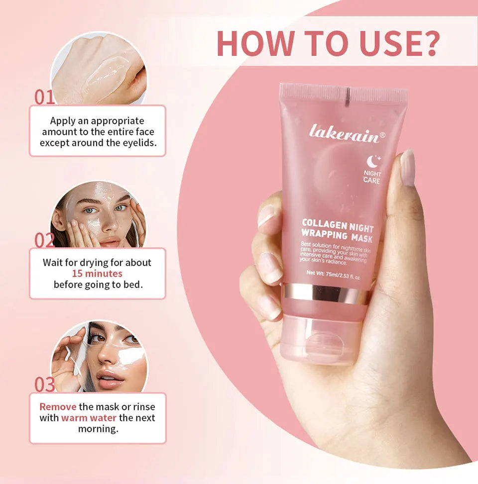 Lakerain Collagen Night Wrapping Mask