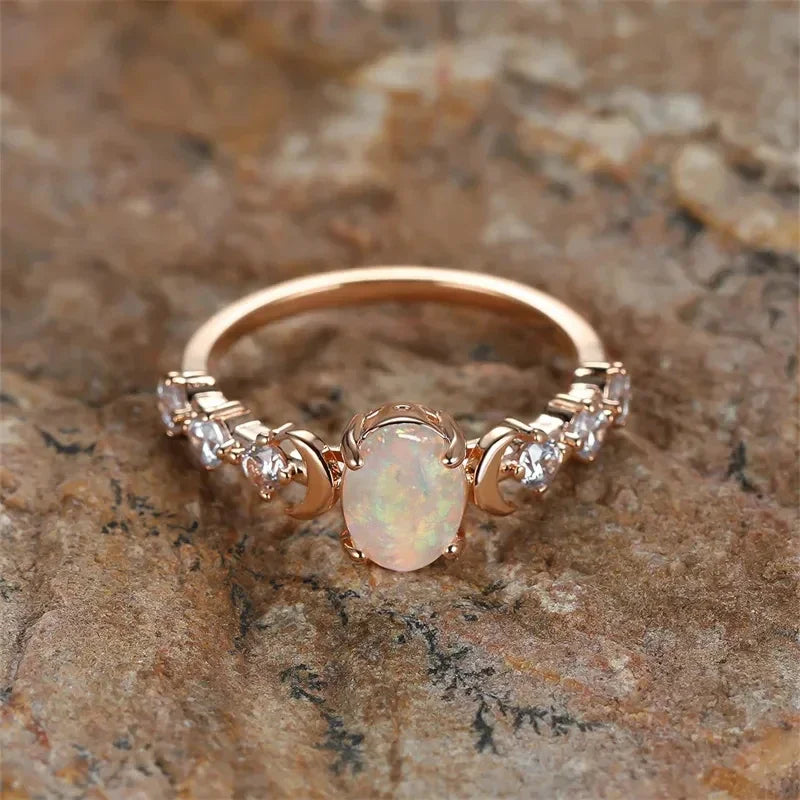Women's Moon Ring