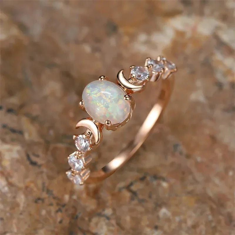 Women's Moon Ring
