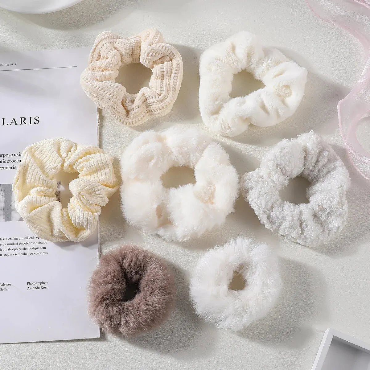 Women's Hair Scrunchies Set