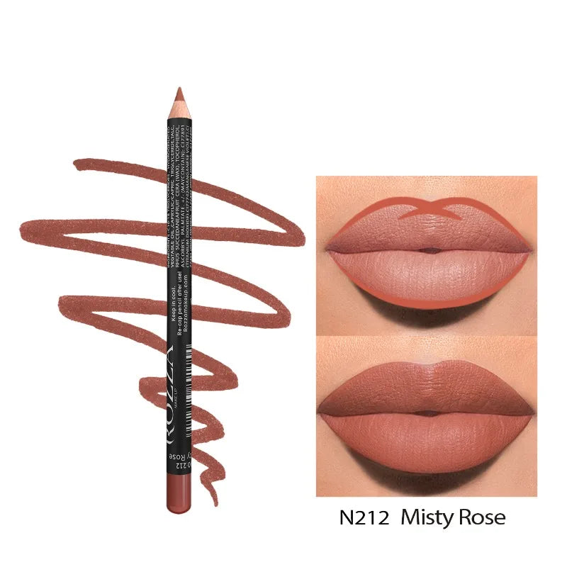Nude Matte Waterproof Lipliner Pencil