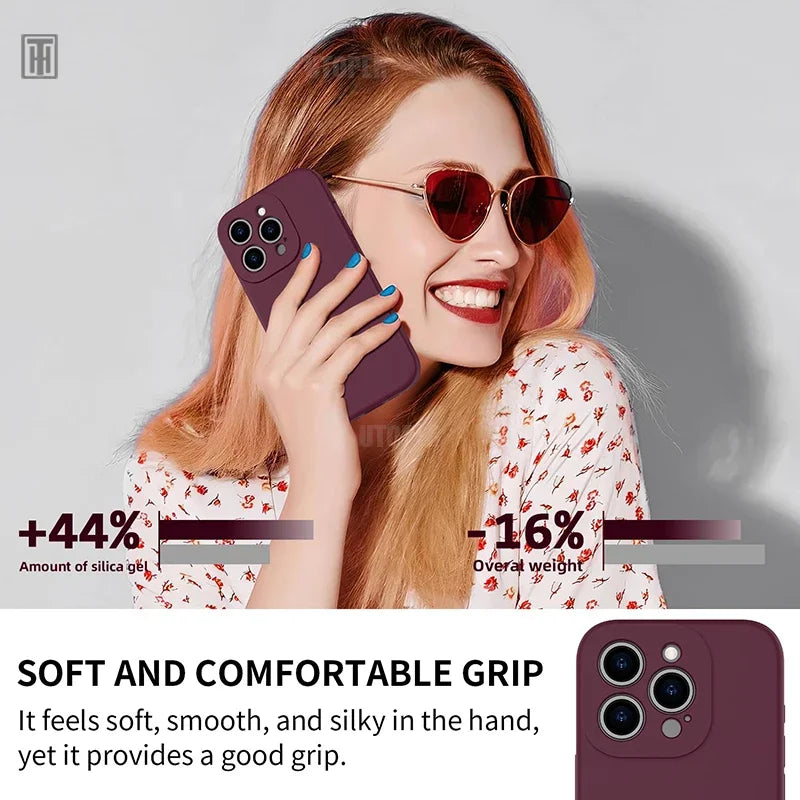 Silicone Phone Case For iPhone
