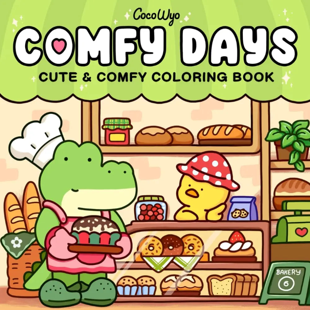 COZY FRIENDS Coloring Book