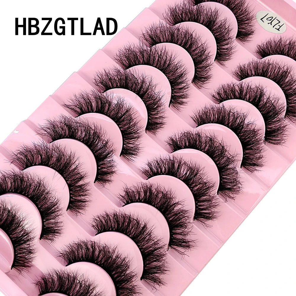 Faux Mink Natural Eyelashes 10pairs