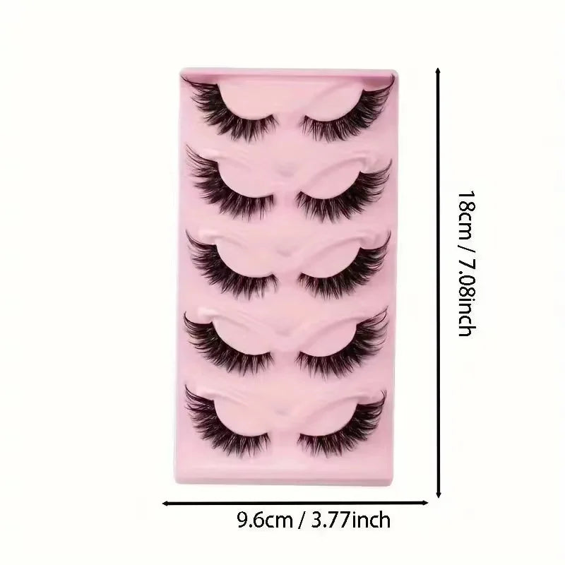 Cat Eye Lashes 5 pairs