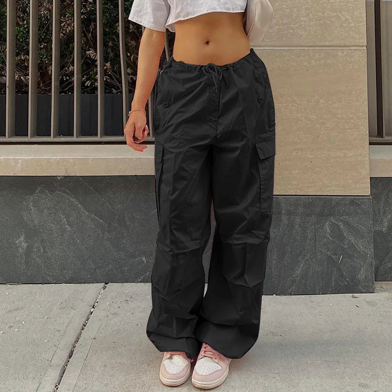 Low Waist Baggy Cargo Pants