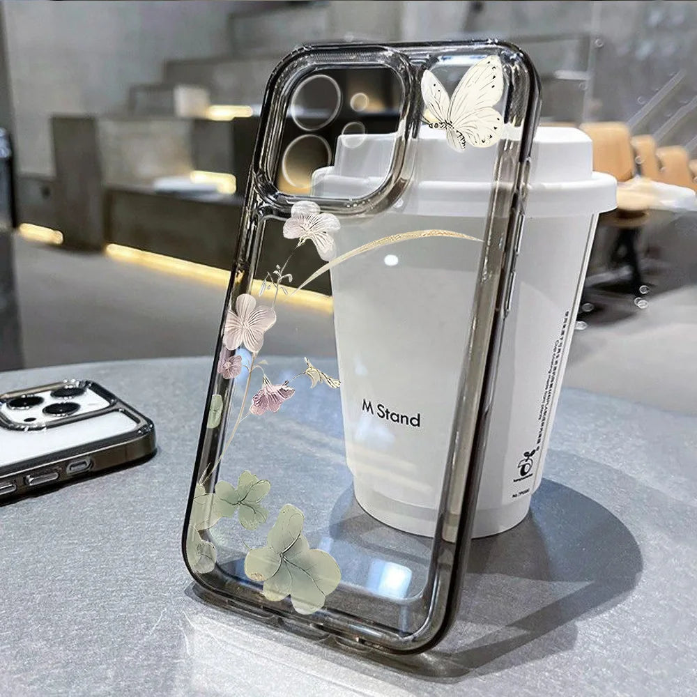 Floral Phone Case For iPhone