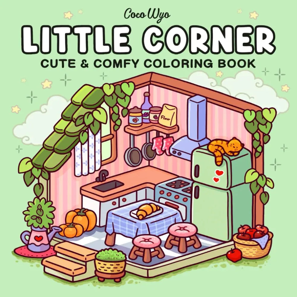 COZY FRIENDS Coloring Book