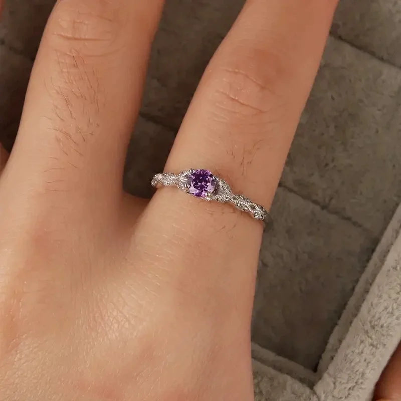 Amethyst Women's Ring