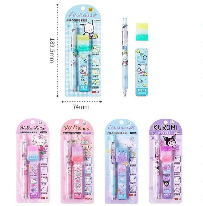 Sanrio Mechanical Pencils Set