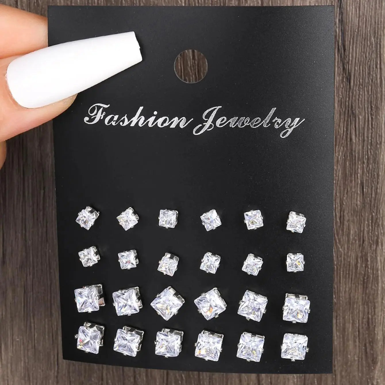 Minimalist Everyday Wear Earrings 12 pairs