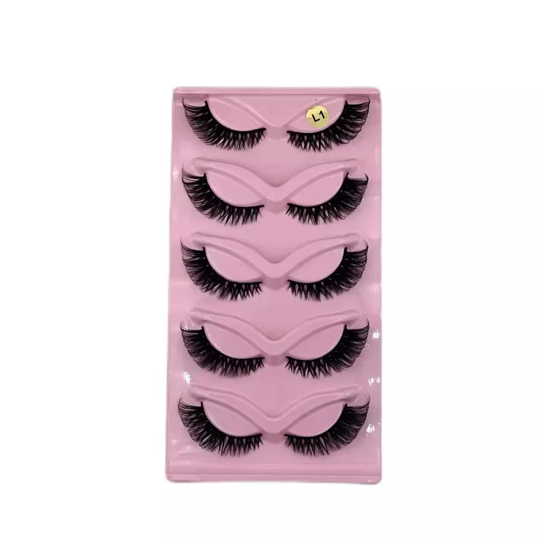 Cat Eye Lashes 5 pairs