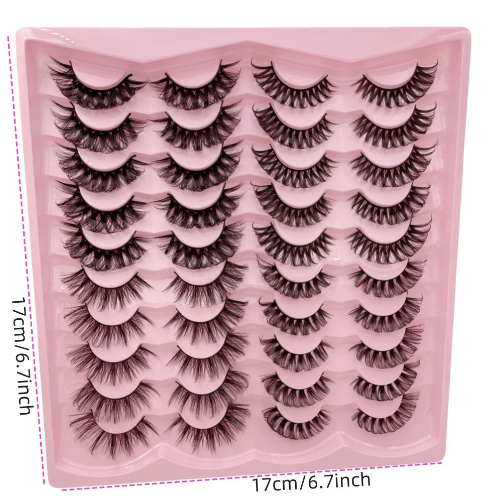 Dramatic Volume Natural Looking Eyelashes 20 pairs