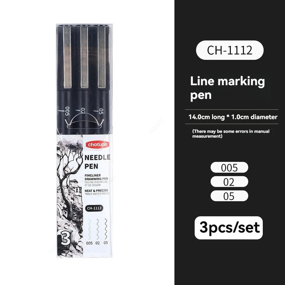 Black Micro Fine Point Pens