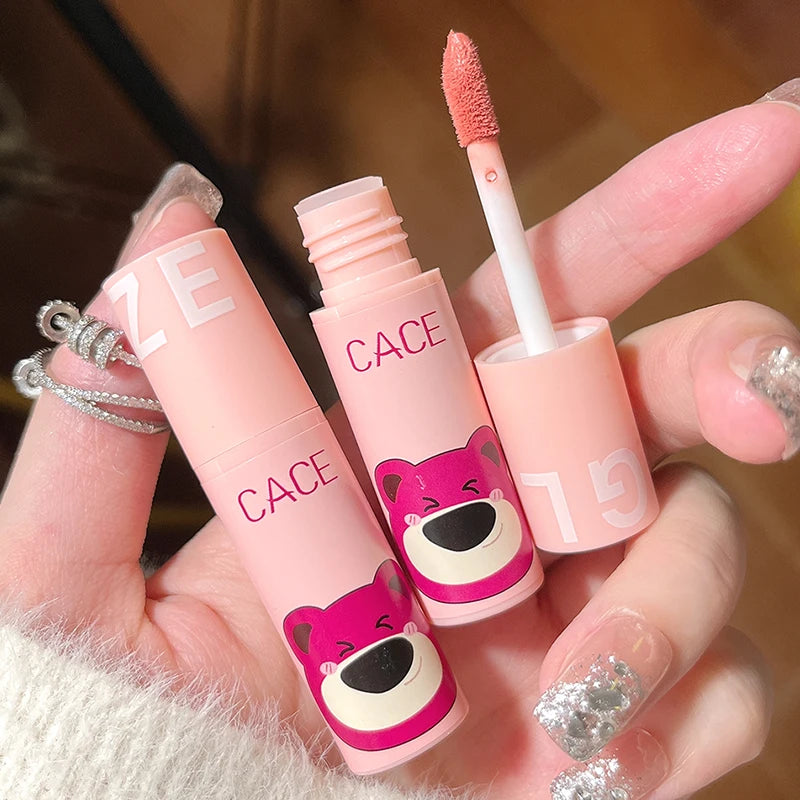 CACE 3 Pcs Korean Sweet Matte Liquid Lipstick Set