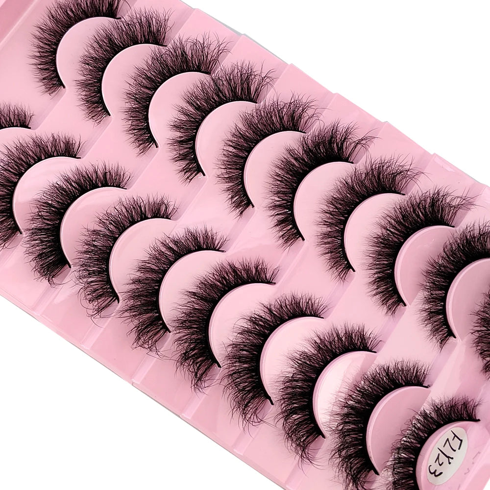 Faux Mink Natural Eyelashes 10pairs