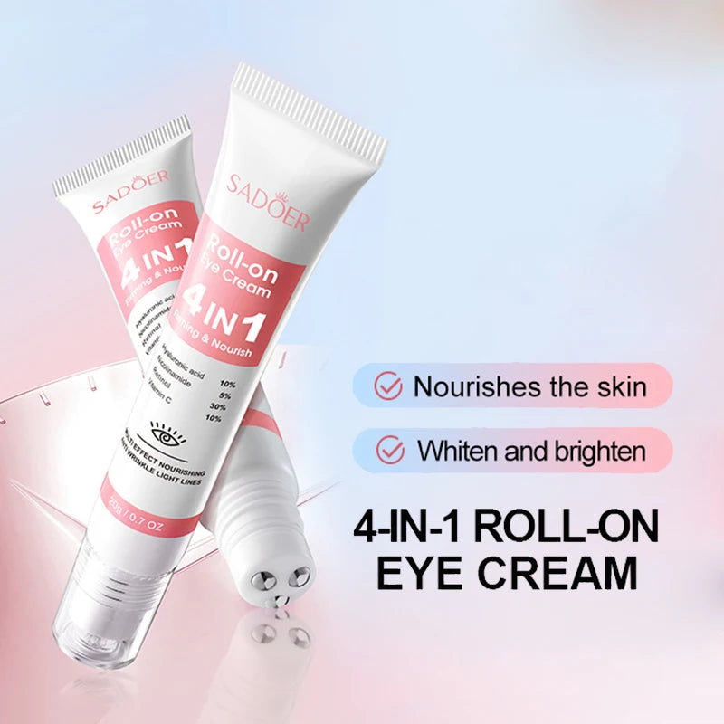 SADOER 4 in1 Roll-on Moisturizing Eye Cream