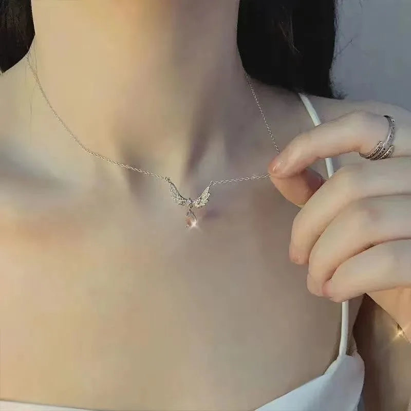 Angel Wings Pendant Necklace