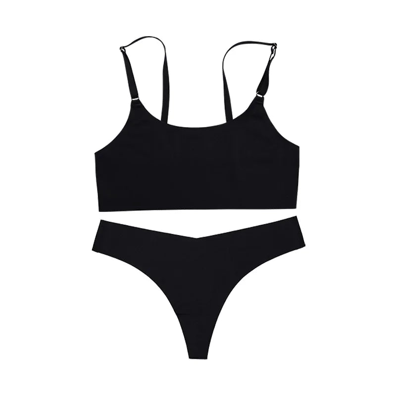 Women's Silk Underwear Set