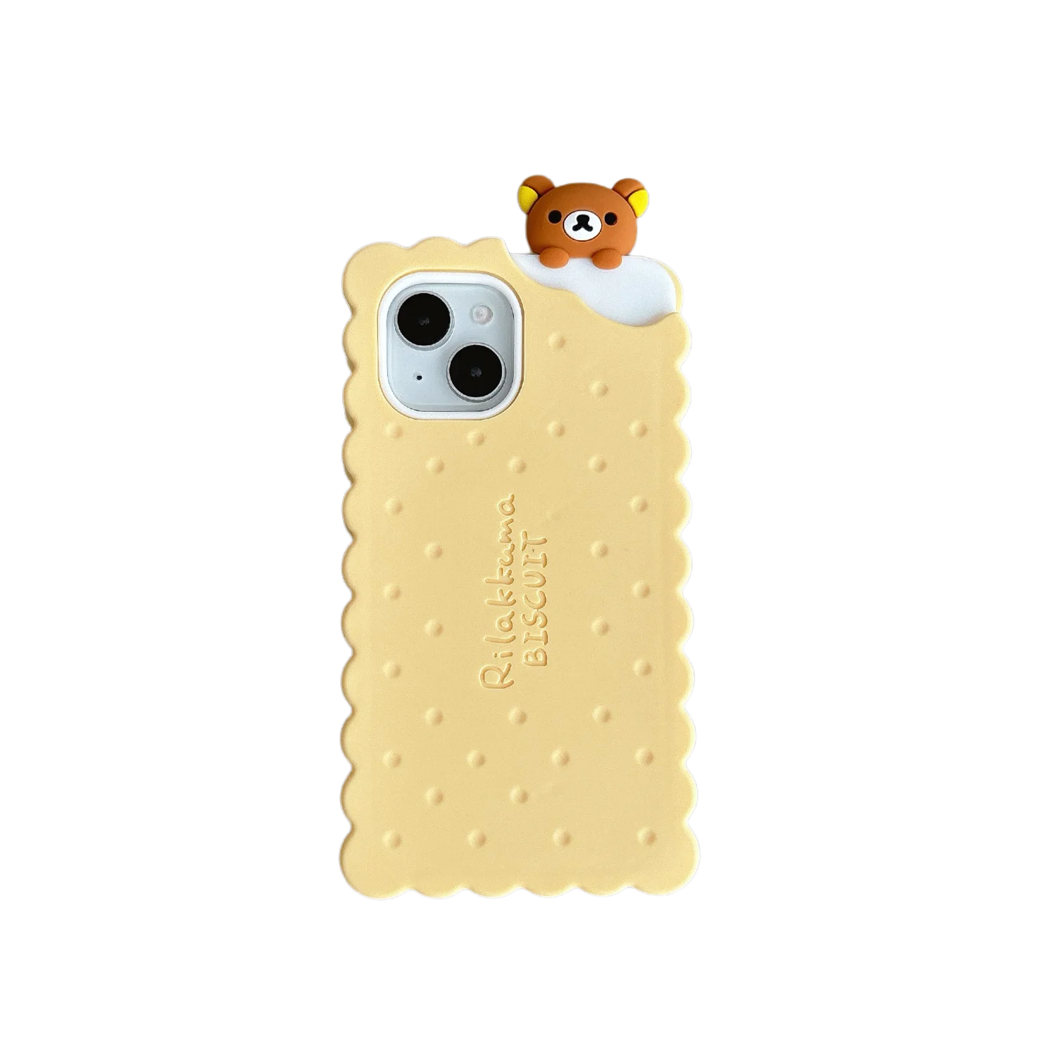 Sandwich Biscuit Bear Phone Case For iPhone