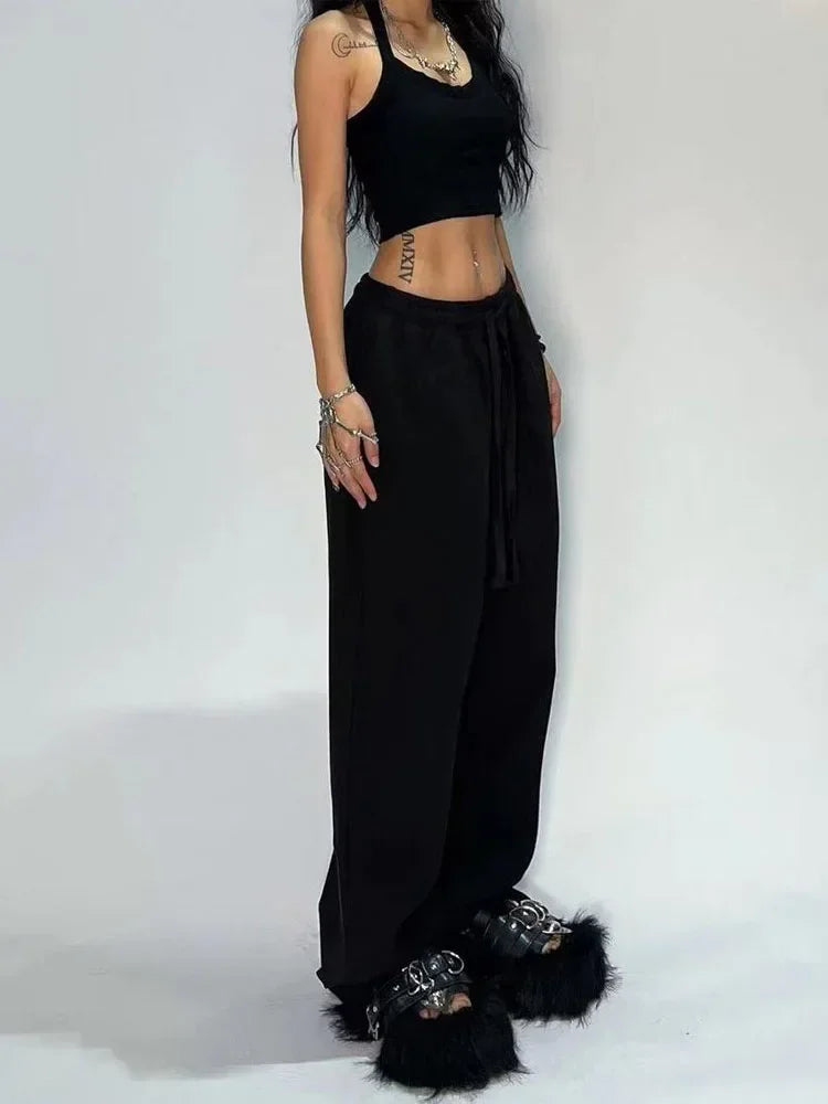 Casual Wide Leg Sweatpants