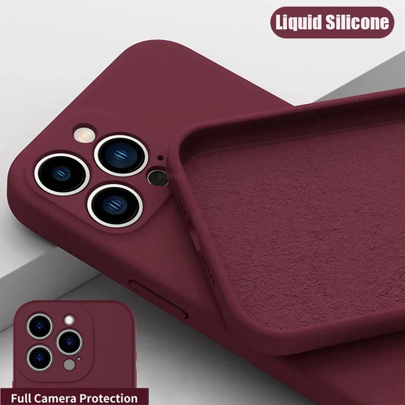 Silicone Phone Case For iPhone