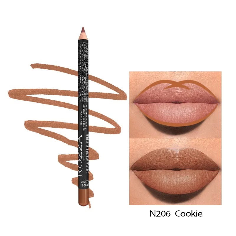 Nude Matte Waterproof Lipliner Pencil